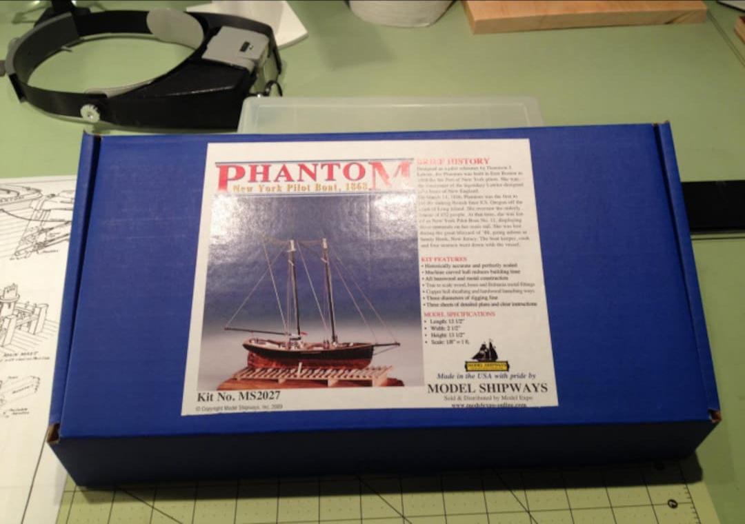 Model Shipways Phantom 196 2027 Everest Model